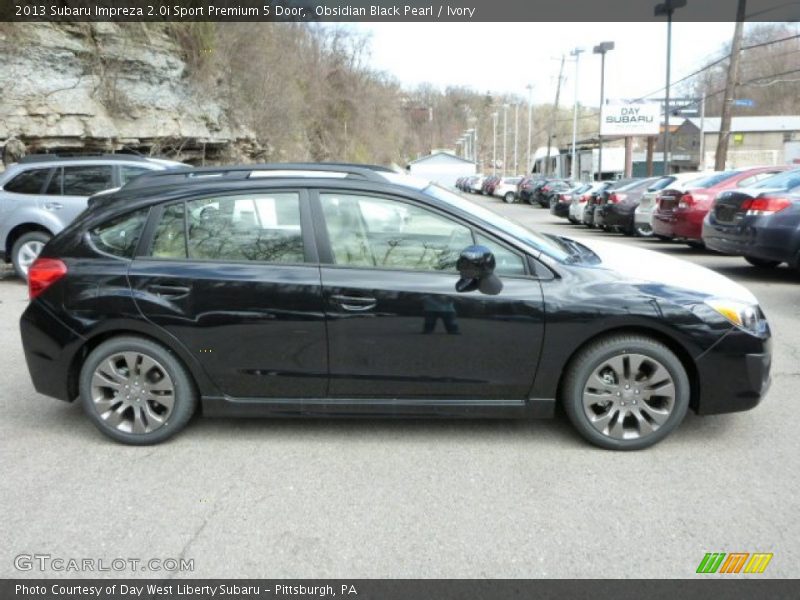 Obsidian Black Pearl / Ivory 2013 Subaru Impreza 2.0i Sport Premium 5 Door