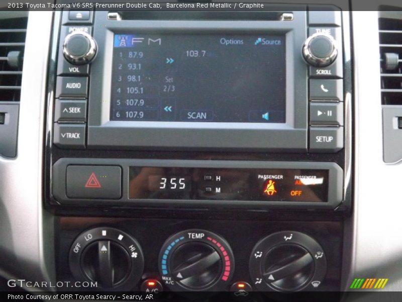 Barcelona Red Metallic / Graphite 2013 Toyota Tacoma V6 SR5 Prerunner Double Cab