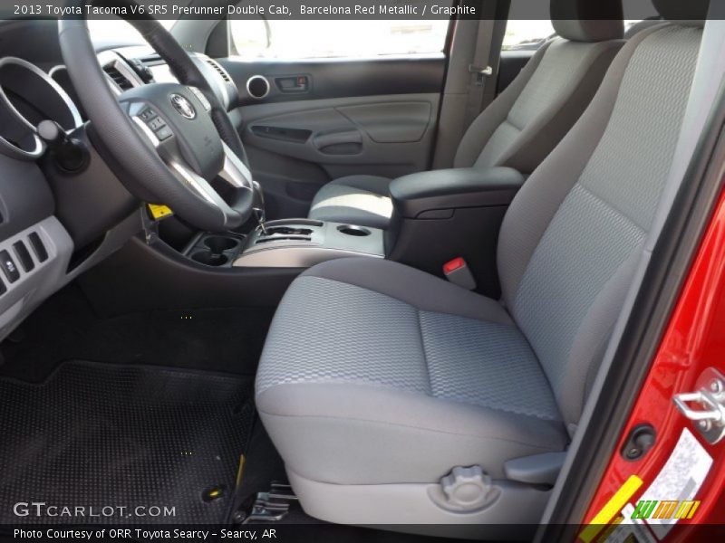 Barcelona Red Metallic / Graphite 2013 Toyota Tacoma V6 SR5 Prerunner Double Cab