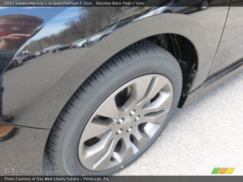 Obsidian Black Pearl / Ivory 2013 Subaru Impreza 2.0i Sport Premium 5 Door