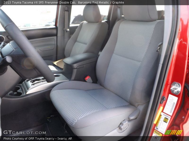 Barcelona Red Metallic / Graphite 2013 Toyota Tacoma V6 SR5 Prerunner Double Cab