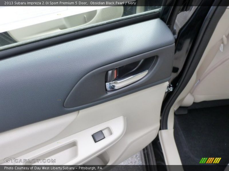 Obsidian Black Pearl / Ivory 2013 Subaru Impreza 2.0i Sport Premium 5 Door