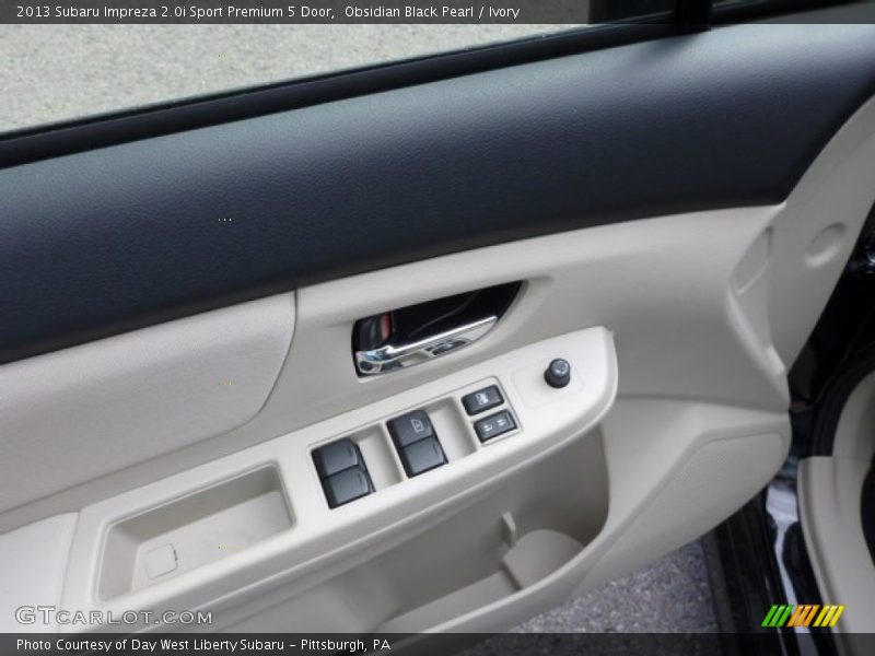 Obsidian Black Pearl / Ivory 2013 Subaru Impreza 2.0i Sport Premium 5 Door
