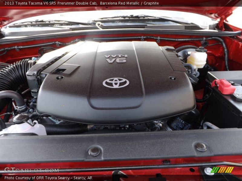 Barcelona Red Metallic / Graphite 2013 Toyota Tacoma V6 SR5 Prerunner Double Cab