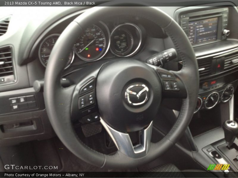 Black Mica / Black 2013 Mazda CX-5 Touring AWD