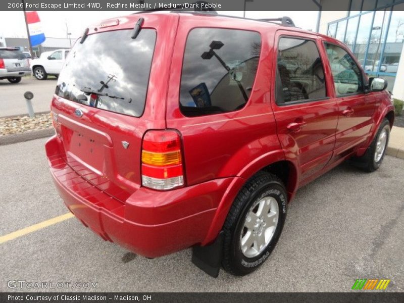 Redfire Metallic / Medium/Dark Pebble 2006 Ford Escape Limited 4WD
