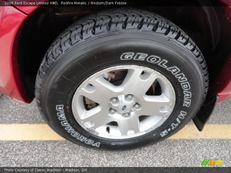 Redfire Metallic / Medium/Dark Pebble 2006 Ford Escape Limited 4WD