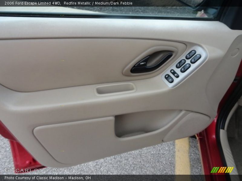 Redfire Metallic / Medium/Dark Pebble 2006 Ford Escape Limited 4WD
