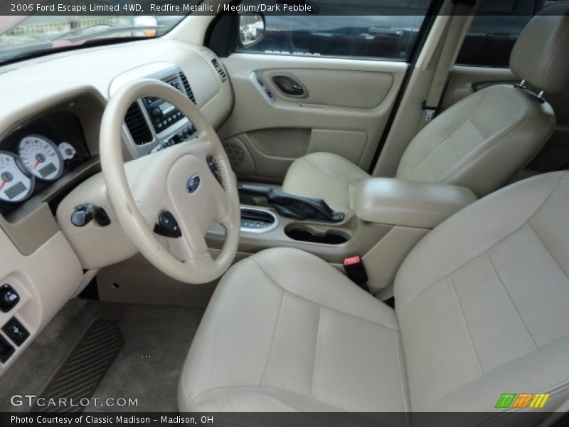 Redfire Metallic / Medium/Dark Pebble 2006 Ford Escape Limited 4WD