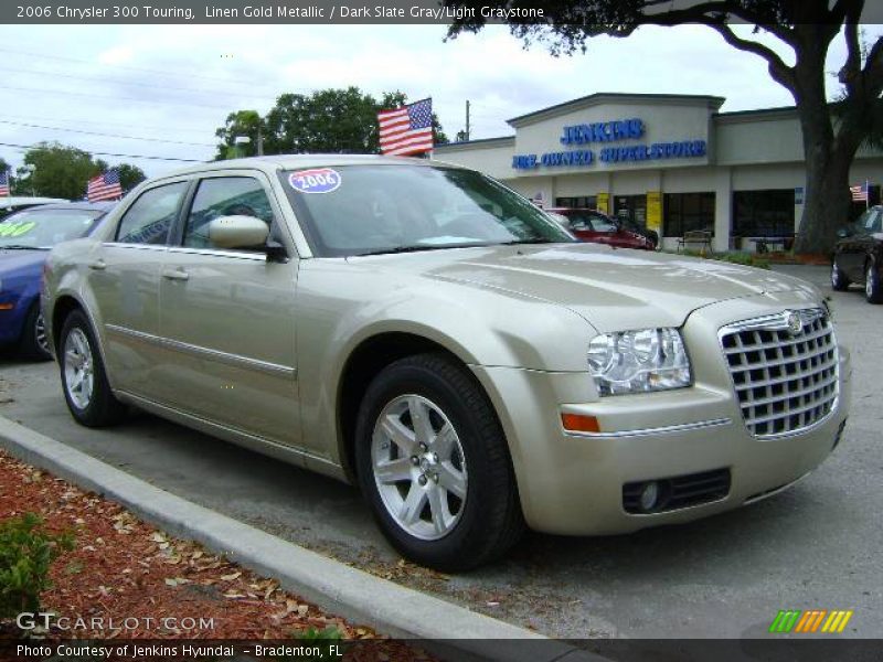 Linen Gold Metallic / Dark Slate Gray/Light Graystone 2006 Chrysler 300 Touring