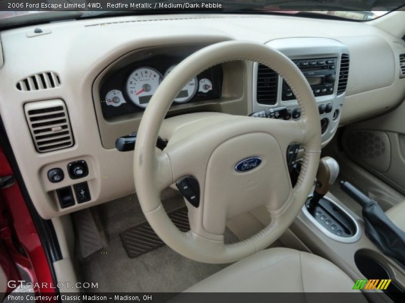 Redfire Metallic / Medium/Dark Pebble 2006 Ford Escape Limited 4WD