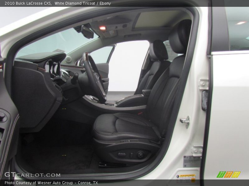White Diamond Tricoat / Ebony 2010 Buick LaCrosse CXS