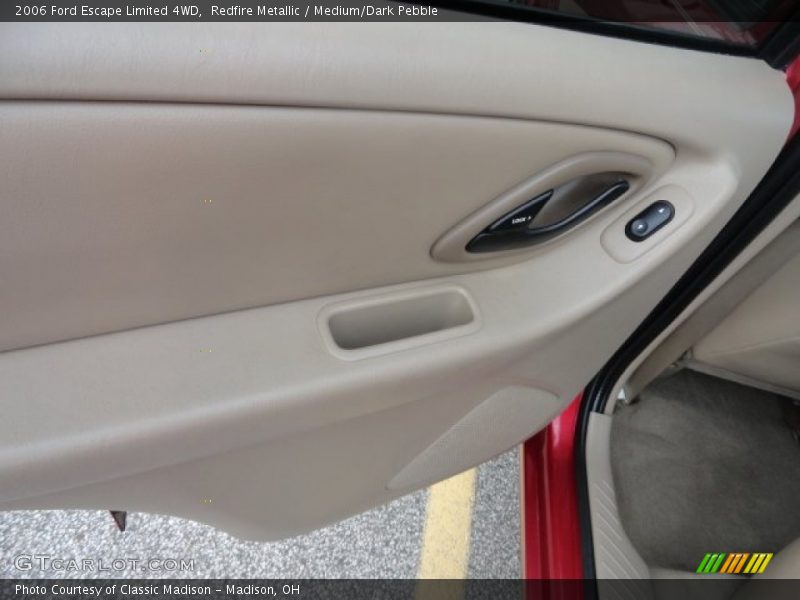 Redfire Metallic / Medium/Dark Pebble 2006 Ford Escape Limited 4WD