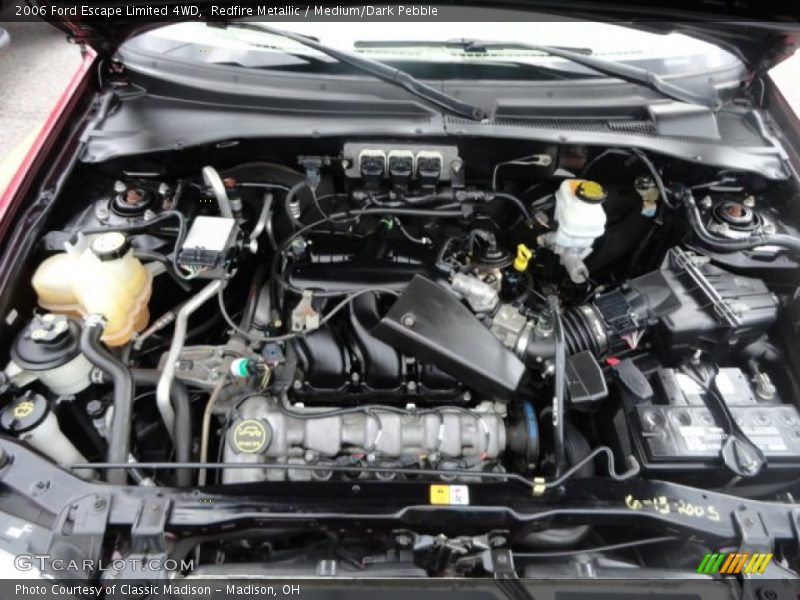 Redfire Metallic / Medium/Dark Pebble 2006 Ford Escape Limited 4WD