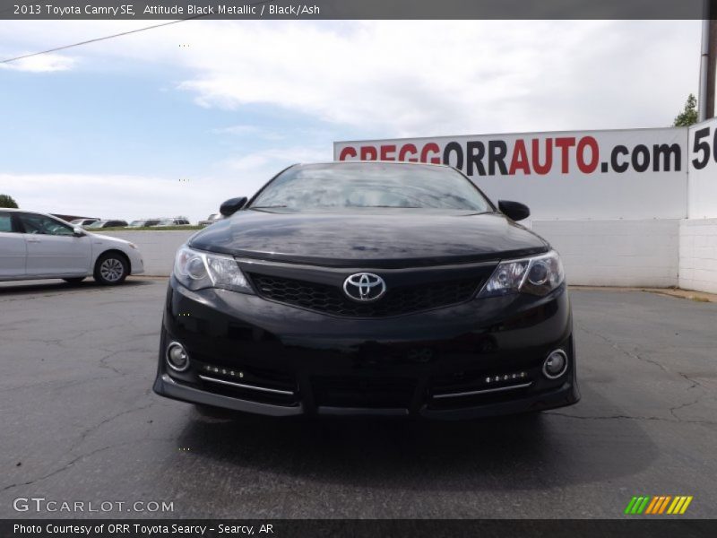 Attitude Black Metallic / Black/Ash 2013 Toyota Camry SE