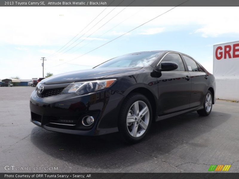 Attitude Black Metallic / Black/Ash 2013 Toyota Camry SE