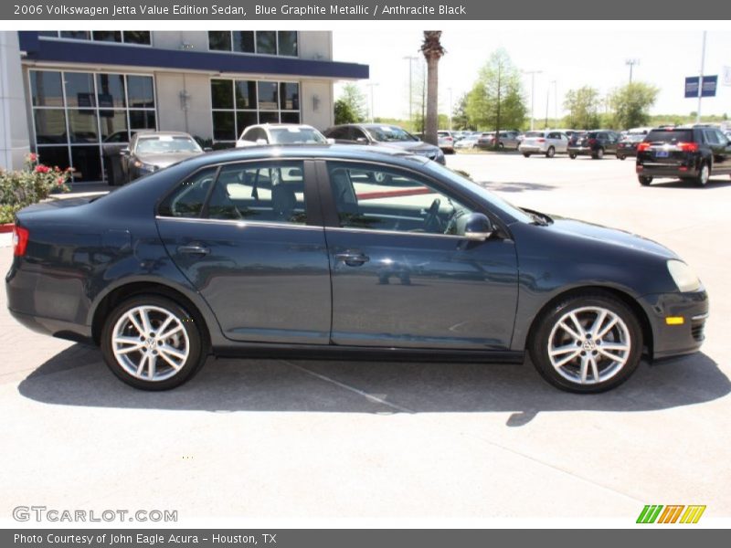 Blue Graphite Metallic / Anthracite Black 2006 Volkswagen Jetta Value Edition Sedan