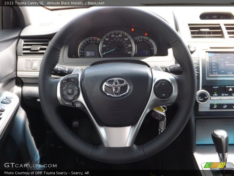 Attitude Black Metallic / Black/Ash 2013 Toyota Camry SE
