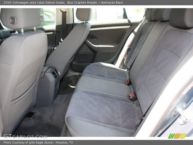 Rear Seat of 2006 Jetta Value Edition Sedan
