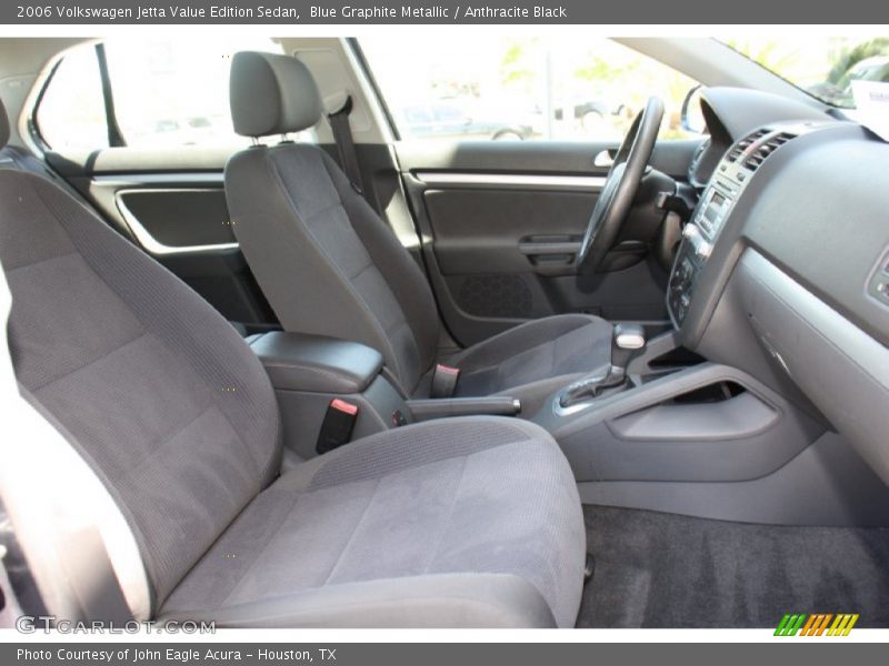 Blue Graphite Metallic / Anthracite Black 2006 Volkswagen Jetta Value Edition Sedan