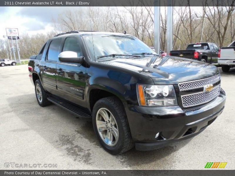 Black / Ebony 2011 Chevrolet Avalanche LT 4x4