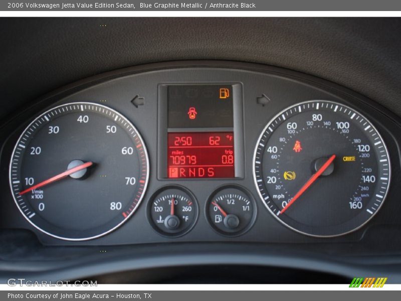  2006 Jetta Value Edition Sedan Value Edition Sedan Gauges