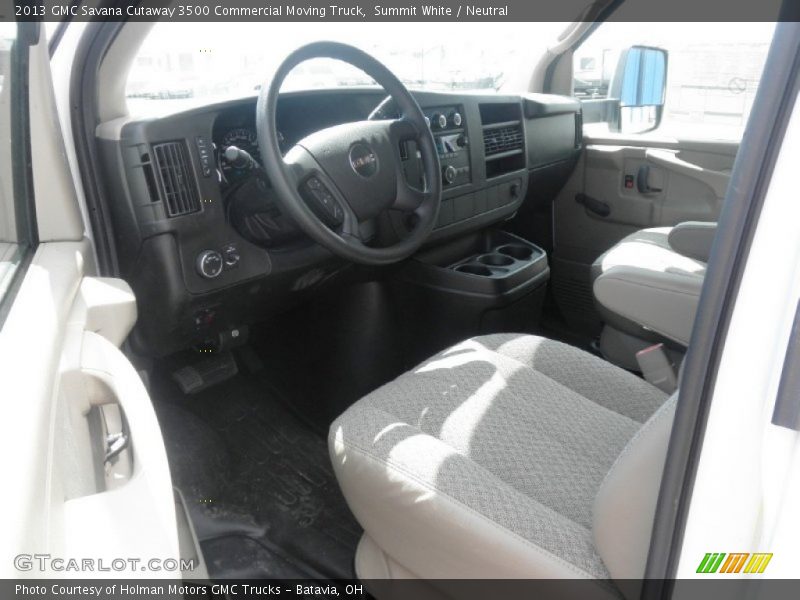 Summit White / Neutral 2013 GMC Savana Cutaway 3500 Commercial Moving Truck
