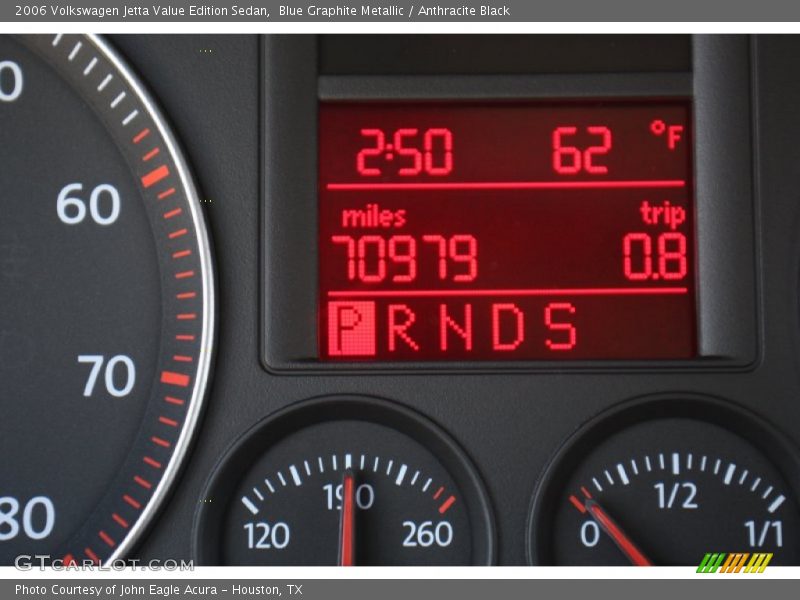 Blue Graphite Metallic / Anthracite Black 2006 Volkswagen Jetta Value Edition Sedan