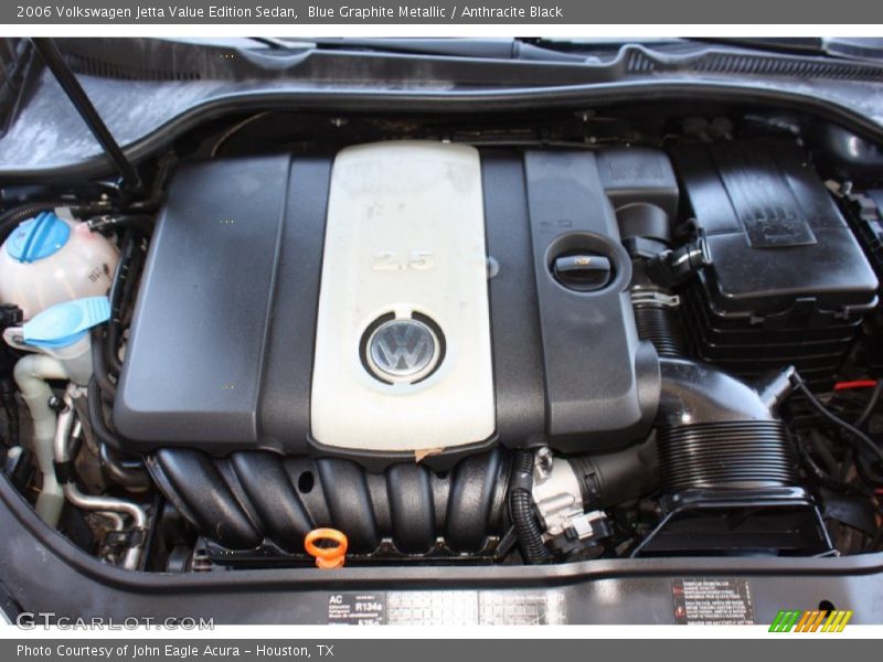  2006 Jetta Value Edition Sedan Engine - 2.5 Liter DOHC 20-Valve 5 Cylinder