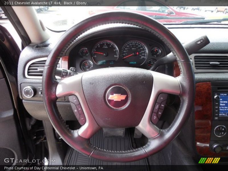 Black / Ebony 2011 Chevrolet Avalanche LT 4x4