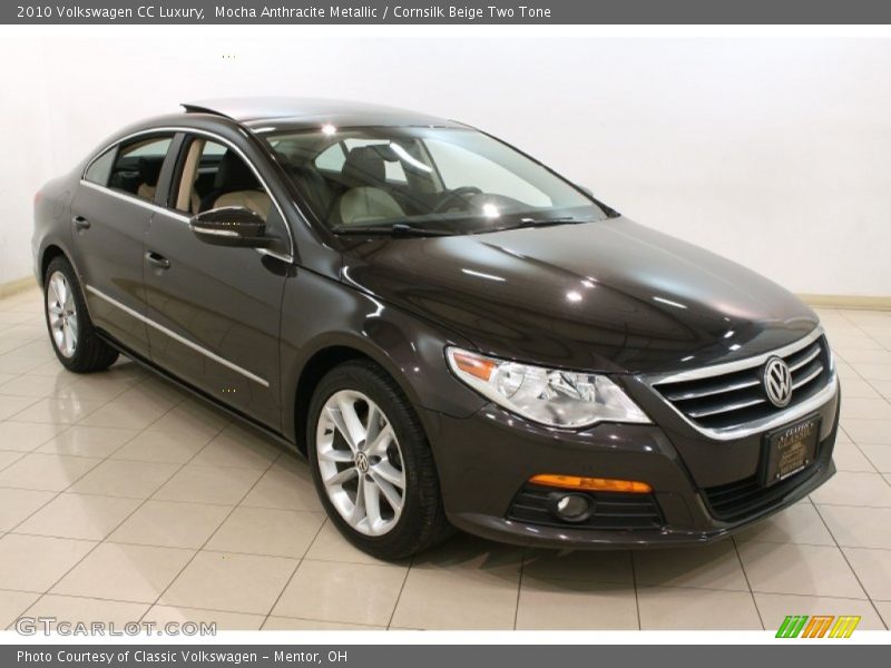 Mocha Anthracite Metallic / Cornsilk Beige Two Tone 2010 Volkswagen CC Luxury