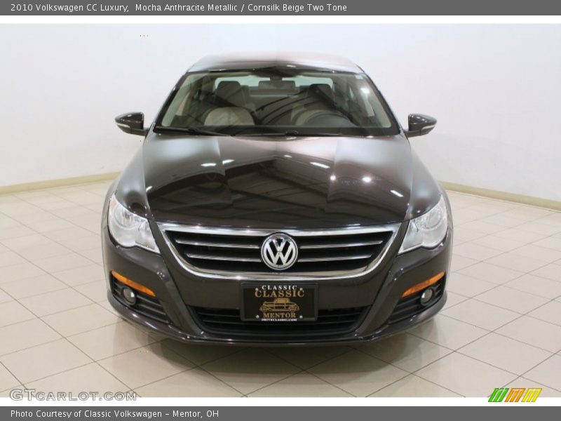 Mocha Anthracite Metallic / Cornsilk Beige Two Tone 2010 Volkswagen CC Luxury