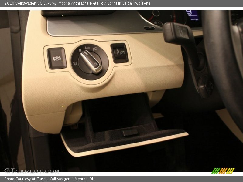 Mocha Anthracite Metallic / Cornsilk Beige Two Tone 2010 Volkswagen CC Luxury