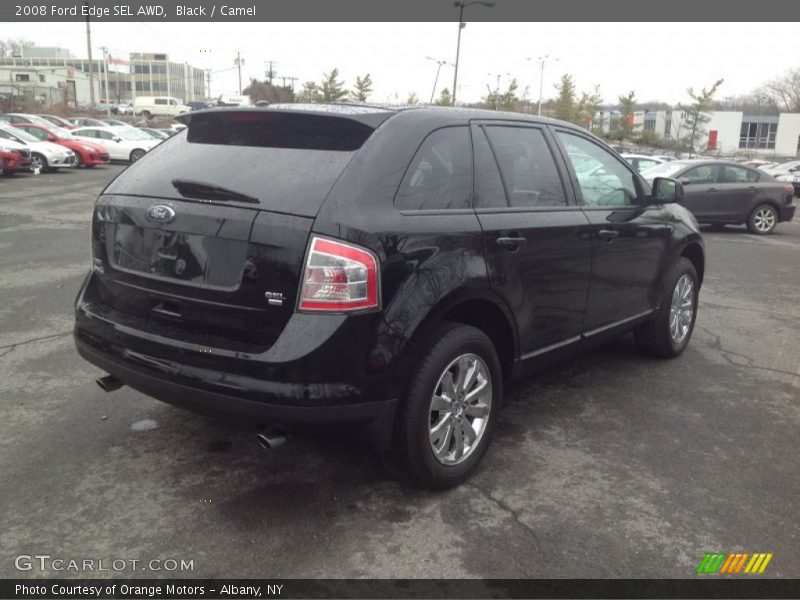 Black / Camel 2008 Ford Edge SEL AWD