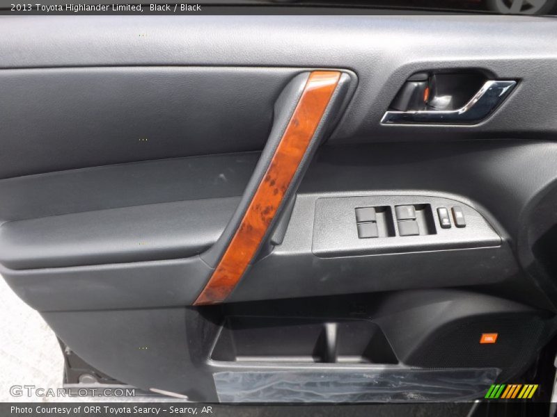 Black / Black 2013 Toyota Highlander Limited