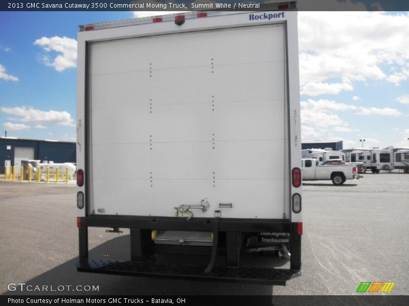Summit White / Neutral 2013 GMC Savana Cutaway 3500 Commercial Moving Truck