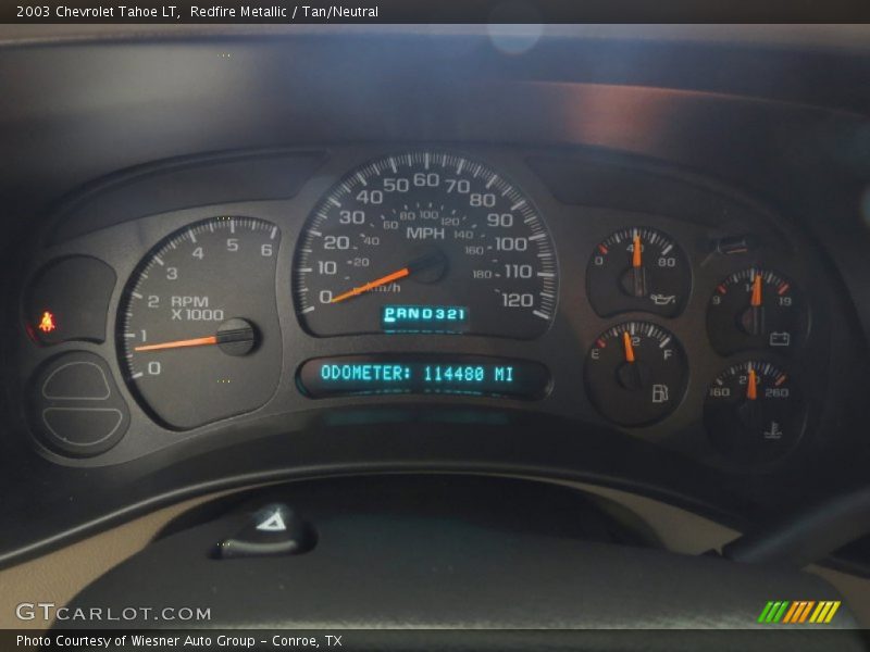  2003 Tahoe LT LT Gauges