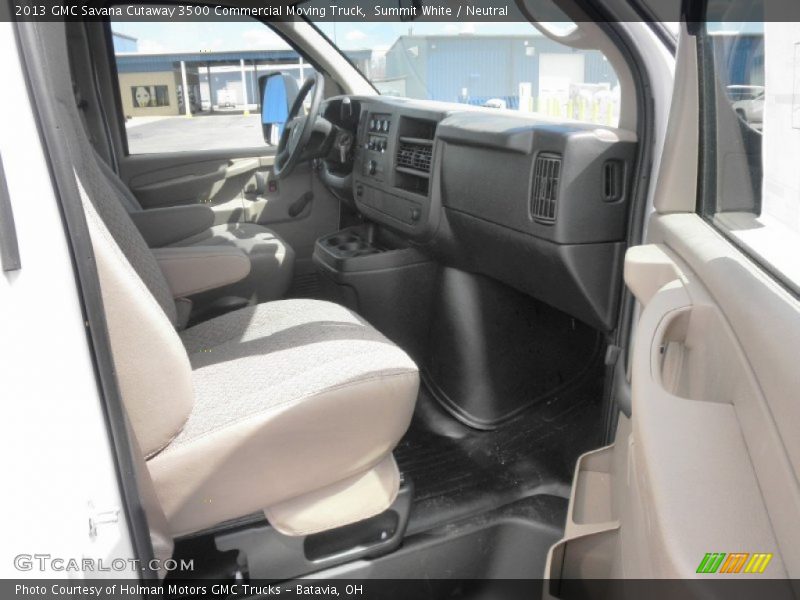 Summit White / Neutral 2013 GMC Savana Cutaway 3500 Commercial Moving Truck