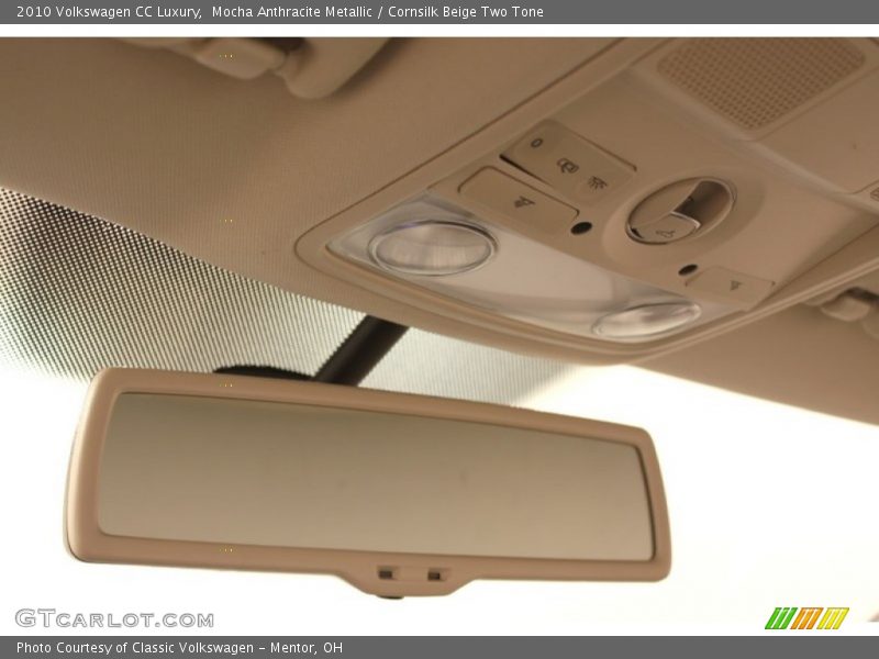 Mocha Anthracite Metallic / Cornsilk Beige Two Tone 2010 Volkswagen CC Luxury