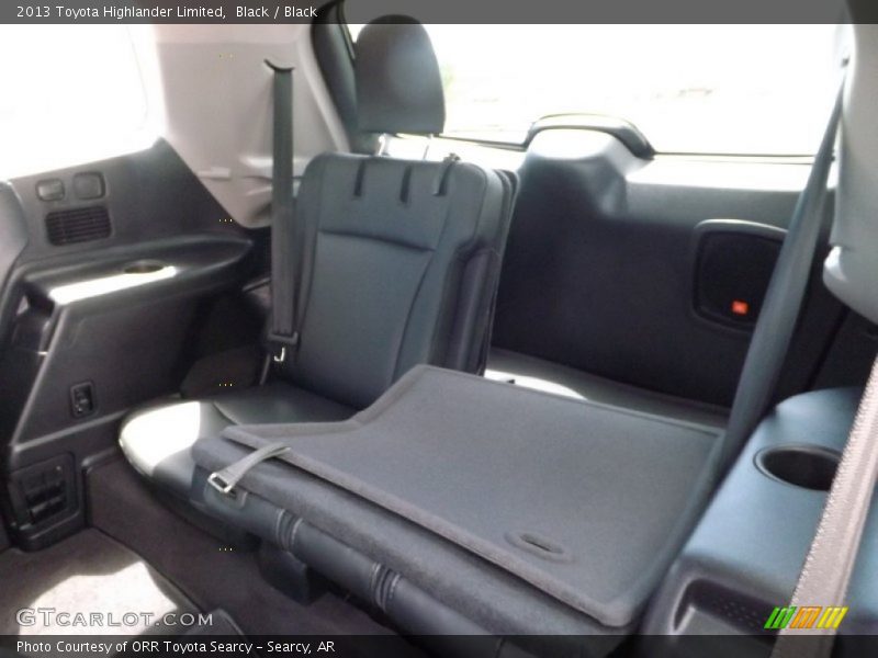 Rear Seat of 2013 Highlander Limited