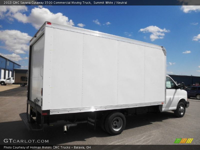 Summit White / Neutral 2013 GMC Savana Cutaway 3500 Commercial Moving Truck