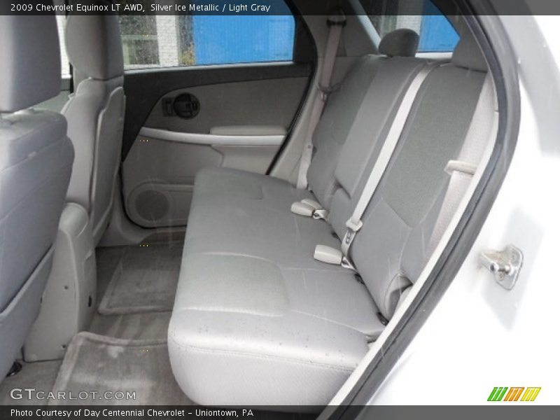 Silver Ice Metallic / Light Gray 2009 Chevrolet Equinox LT AWD