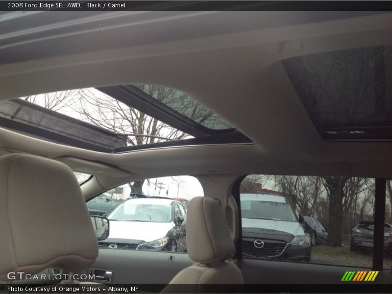 Black / Camel 2008 Ford Edge SEL AWD