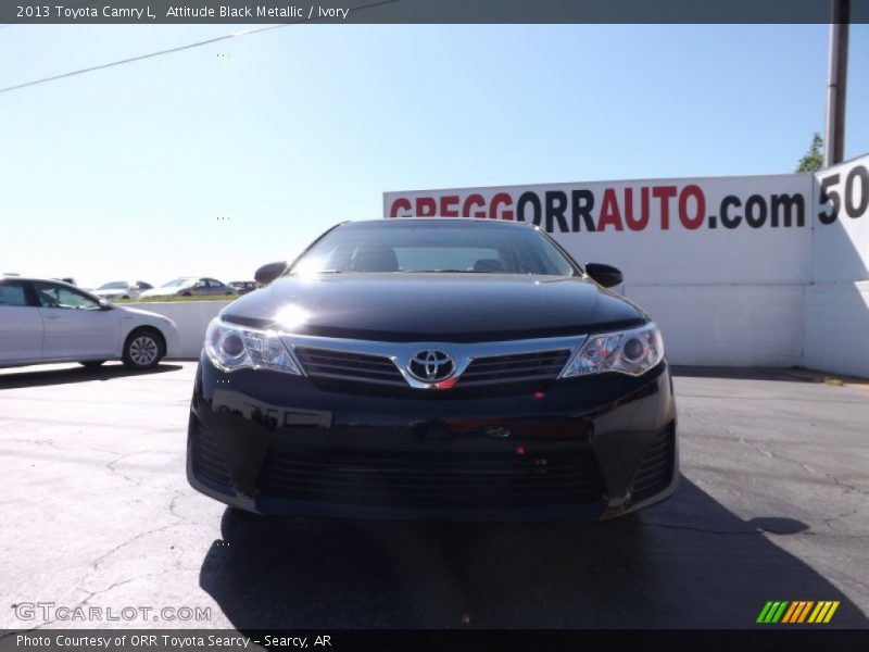 Attitude Black Metallic / Ivory 2013 Toyota Camry L