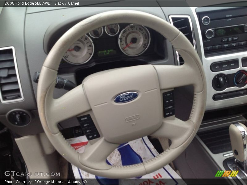 Black / Camel 2008 Ford Edge SEL AWD