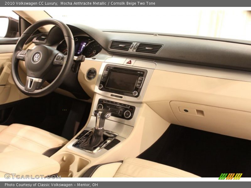 Mocha Anthracite Metallic / Cornsilk Beige Two Tone 2010 Volkswagen CC Luxury