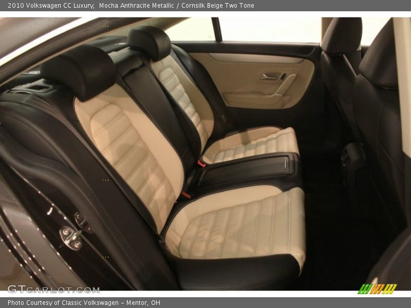 Mocha Anthracite Metallic / Cornsilk Beige Two Tone 2010 Volkswagen CC Luxury