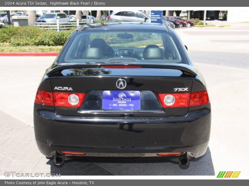 Nighthawk Black Pearl / Ebony 2004 Acura TSX Sedan