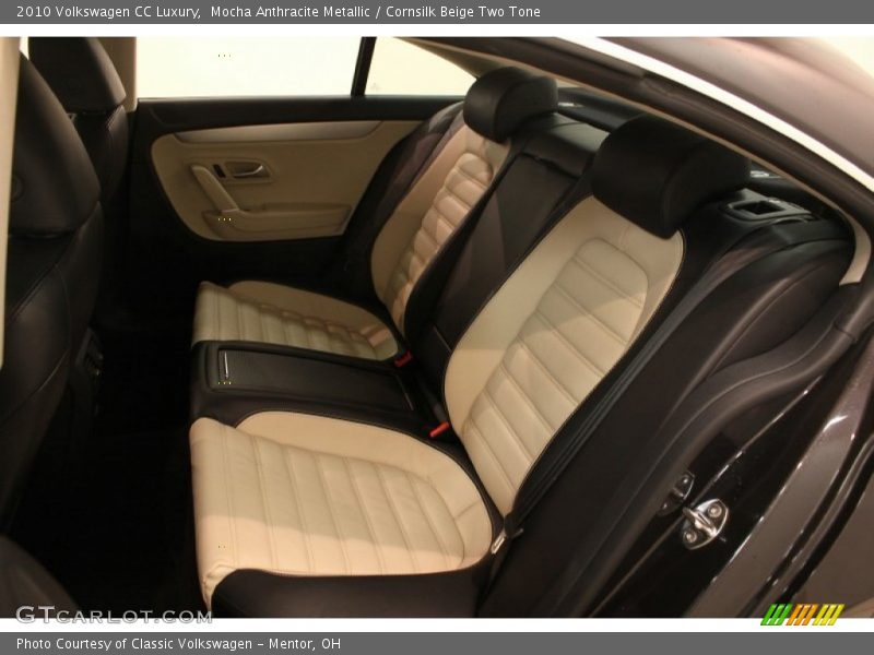 Mocha Anthracite Metallic / Cornsilk Beige Two Tone 2010 Volkswagen CC Luxury
