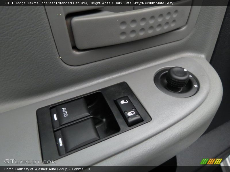 Bright White / Dark Slate Gray/Medium Slate Gray 2011 Dodge Dakota Lone Star Extended Cab 4x4